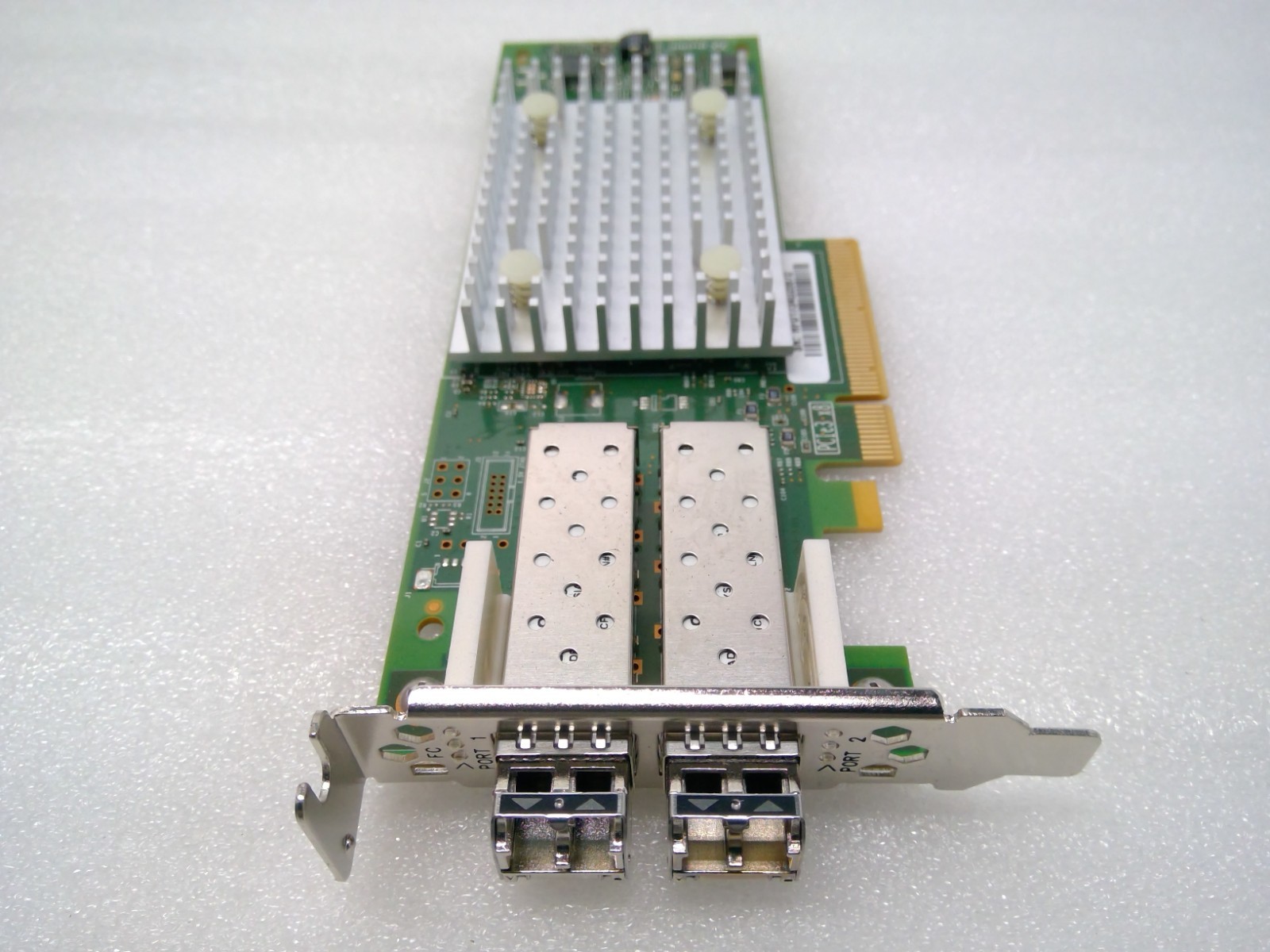 Dell Qlogic QLE2692L-DEL Dual Port 16GB Fibre Channel 0WVT0T 0TCK3G W/2 SFP