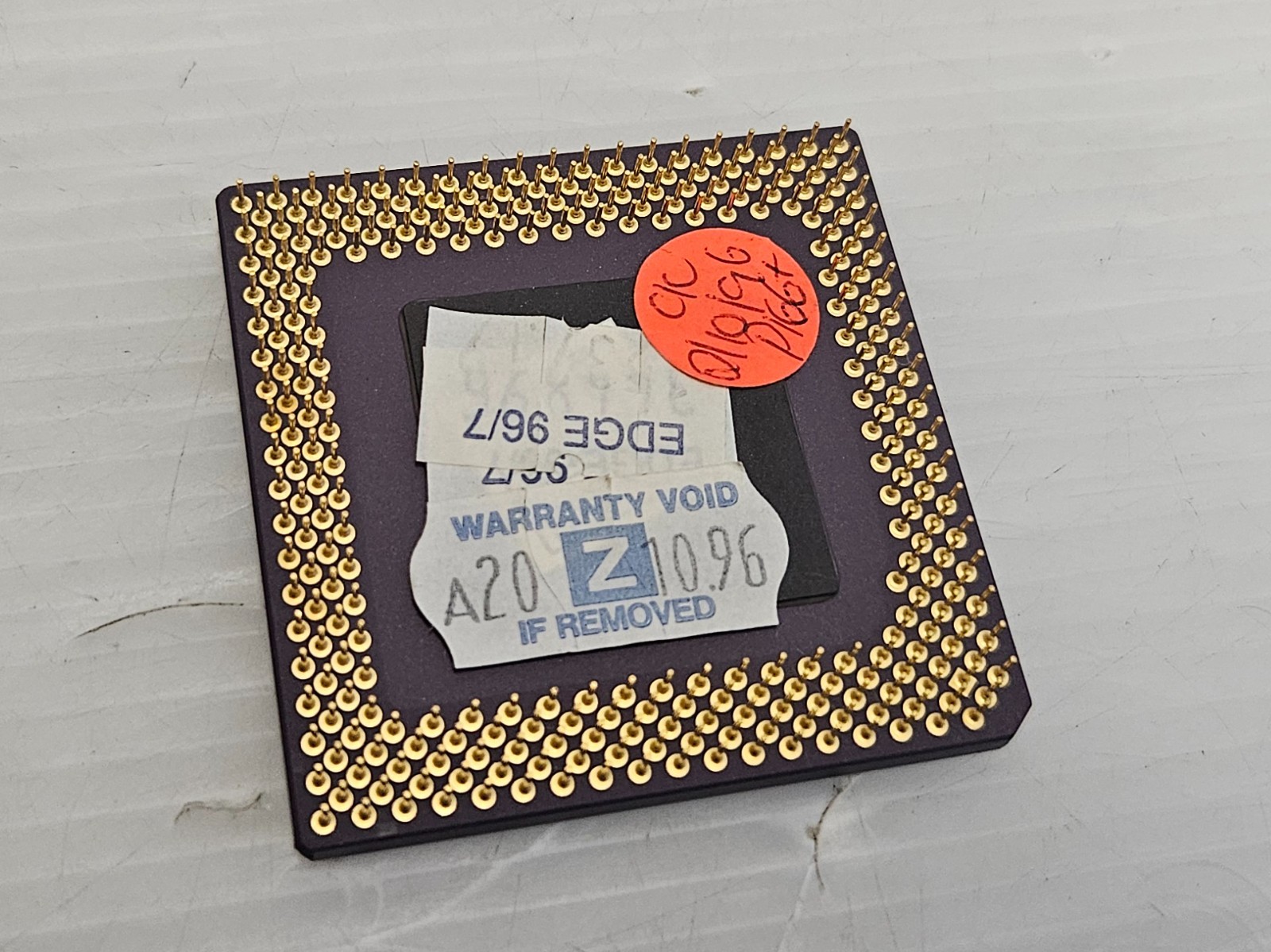 IBM 6×86 P166+, 6×86-2V2P166GC, 133MHz, Socket 7, 3.3V, Vintage CPU, CPU014