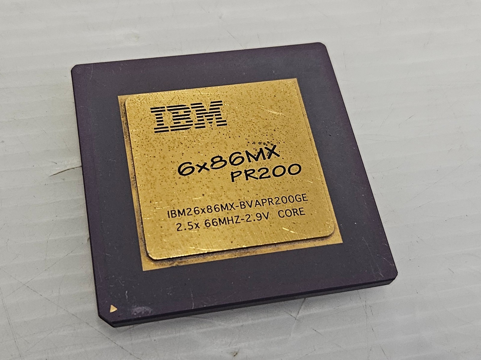 IBM 6x86MX PR200, 6x86MX-BVAPR200GE, 166MHz, Socket 7, 2.9V, Vintage CPU, CPU018