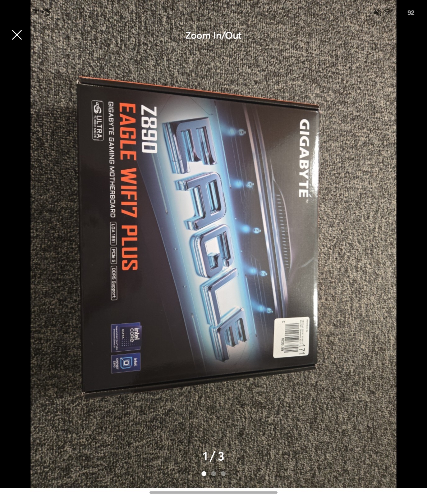 Gigabyte Z890 EAGLE WIFI7 PLUS Intel LGA 1851 ATX Motherboard Free shipping