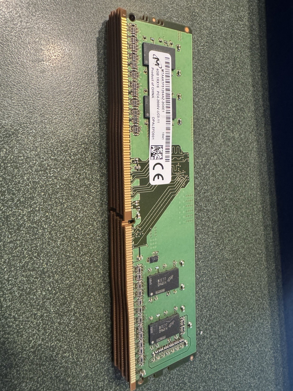 Micron Ram 4GB MTA4ATF51264AZ-2G6E1 (4GB 1RX16 PC4-2666V-UC0-11)