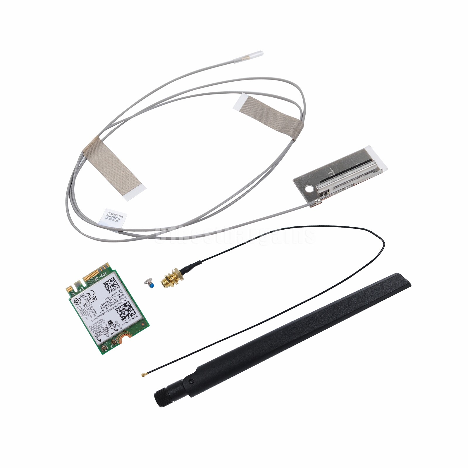 WiFi Antenna Cable+Card For Dell Optiplex 3060M 3070M 3690 7060 Micro 0MHK36