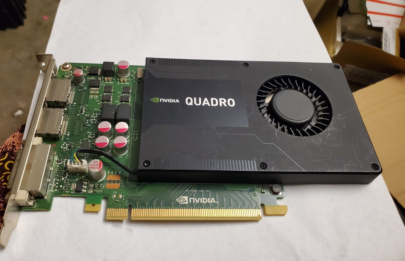 PNY Nvidia Quadro K2000D 2GB VCQK2000D-T 2x DVI 1x mini-Displayport