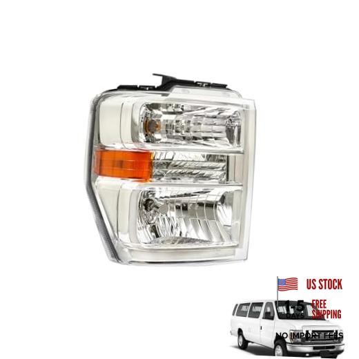 Headlight Assembly Replacement for 2008-2014 E150 E250 E350 E450 Superduty