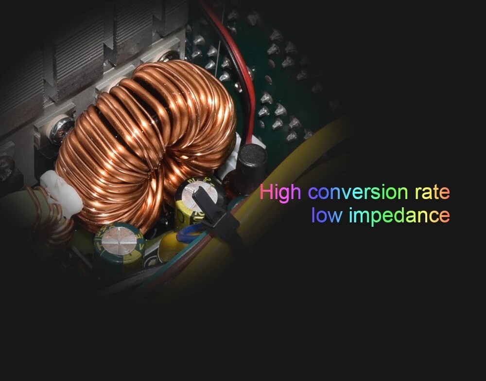 1000 Watt ATX PC Power Supply LED Fan RGB Silent Gaming PSU, SATA, IDE, 20+4 Pin
