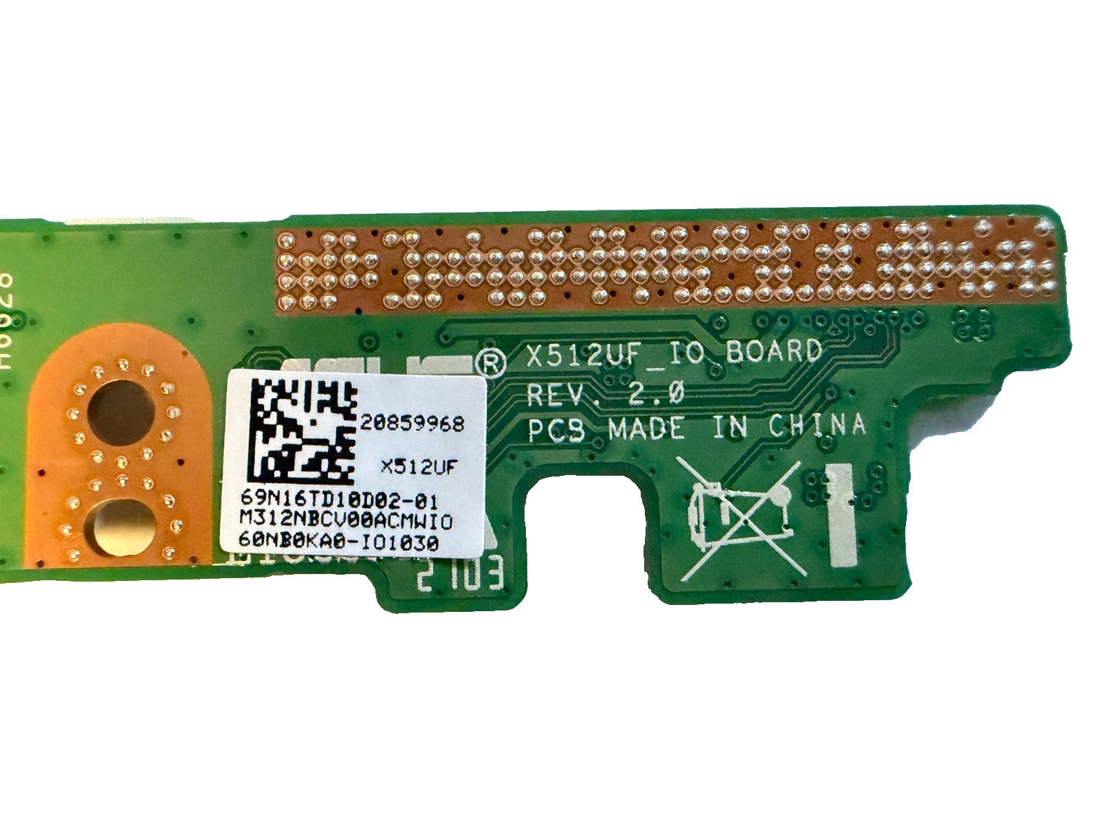 Asus 60NB0KA0-IO1030 – I/ O Board USB Audio Power Button Card Genuine