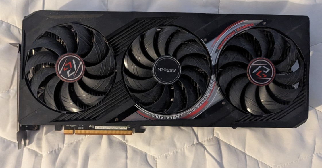 ASRock AMD Radeon RX 7900 XTX Phantom Gaming OC 24GB GDDR6 Graphics Card (READ)