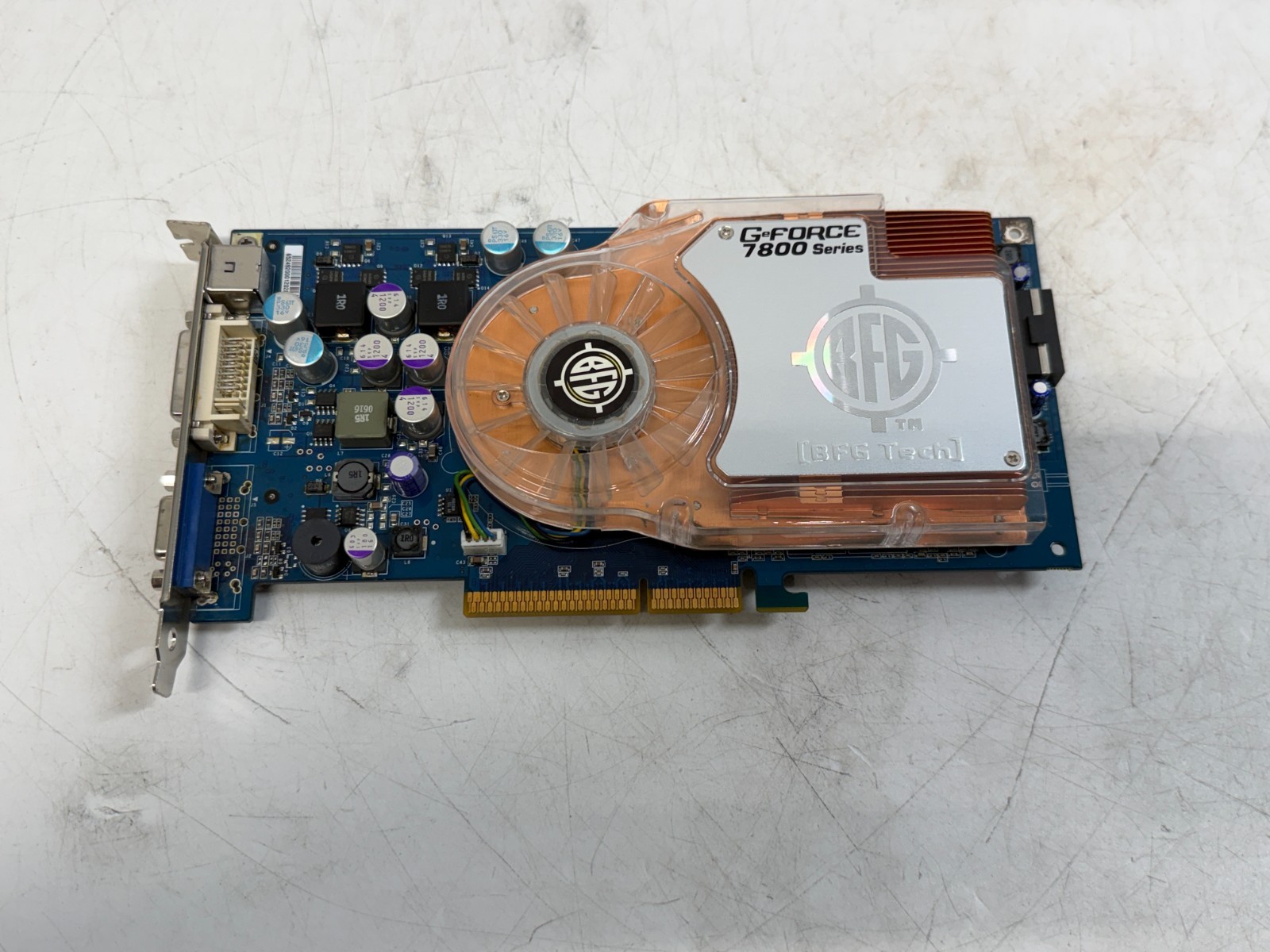 BFG Nvidia GeForce 7800 GS OC 256MB GDDR3 AGP Graphics Card (BFGR78256GSOC)