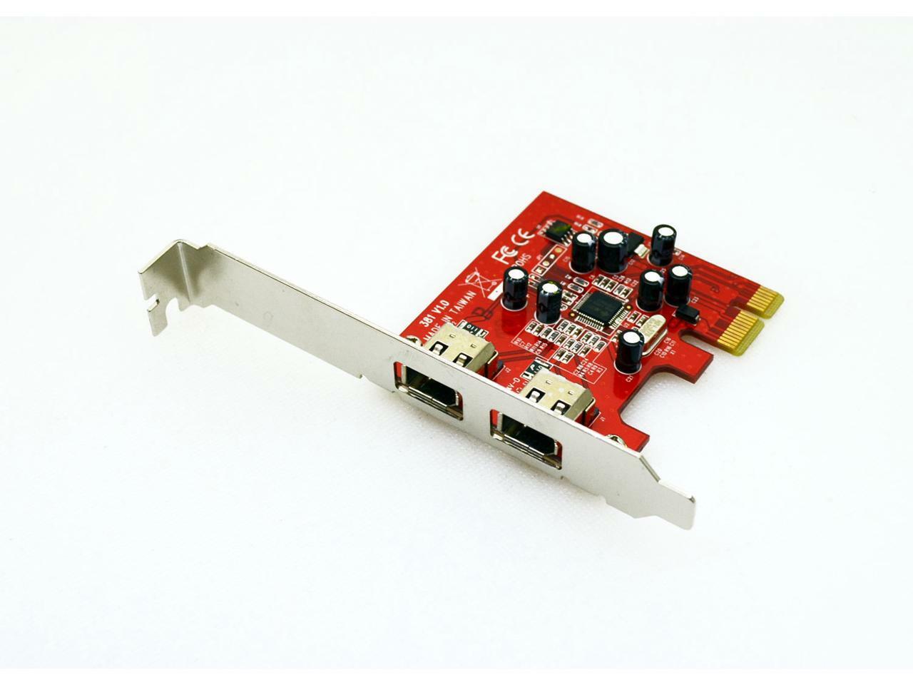 VIO PEX1394A2V 2 Port 1394a PCI Express FireWire Card Adapter