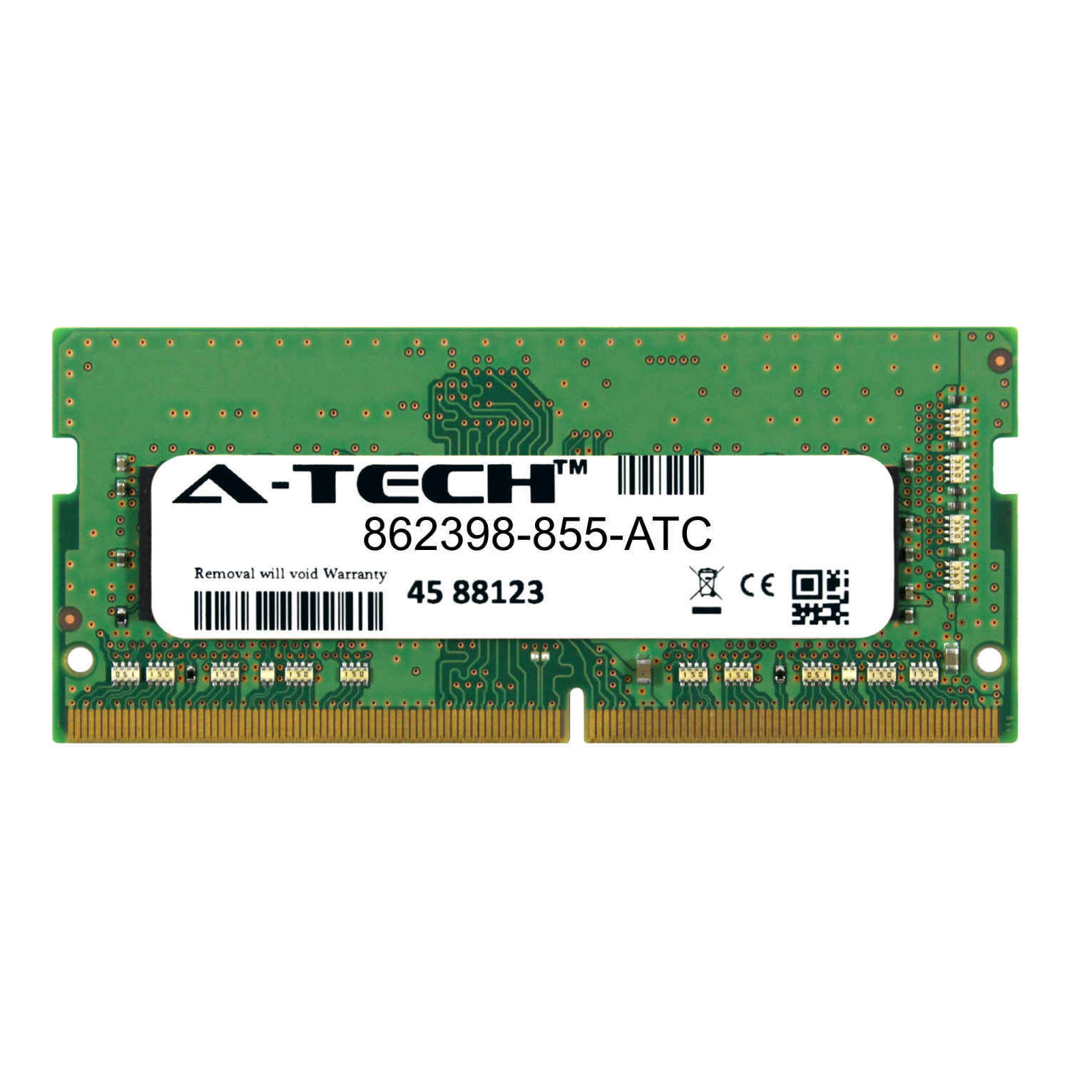 8GB DDR4 2400 MHz PC4-19200 SODIMM (HP 862398-855 Equivalent) Laptop Memory RAM