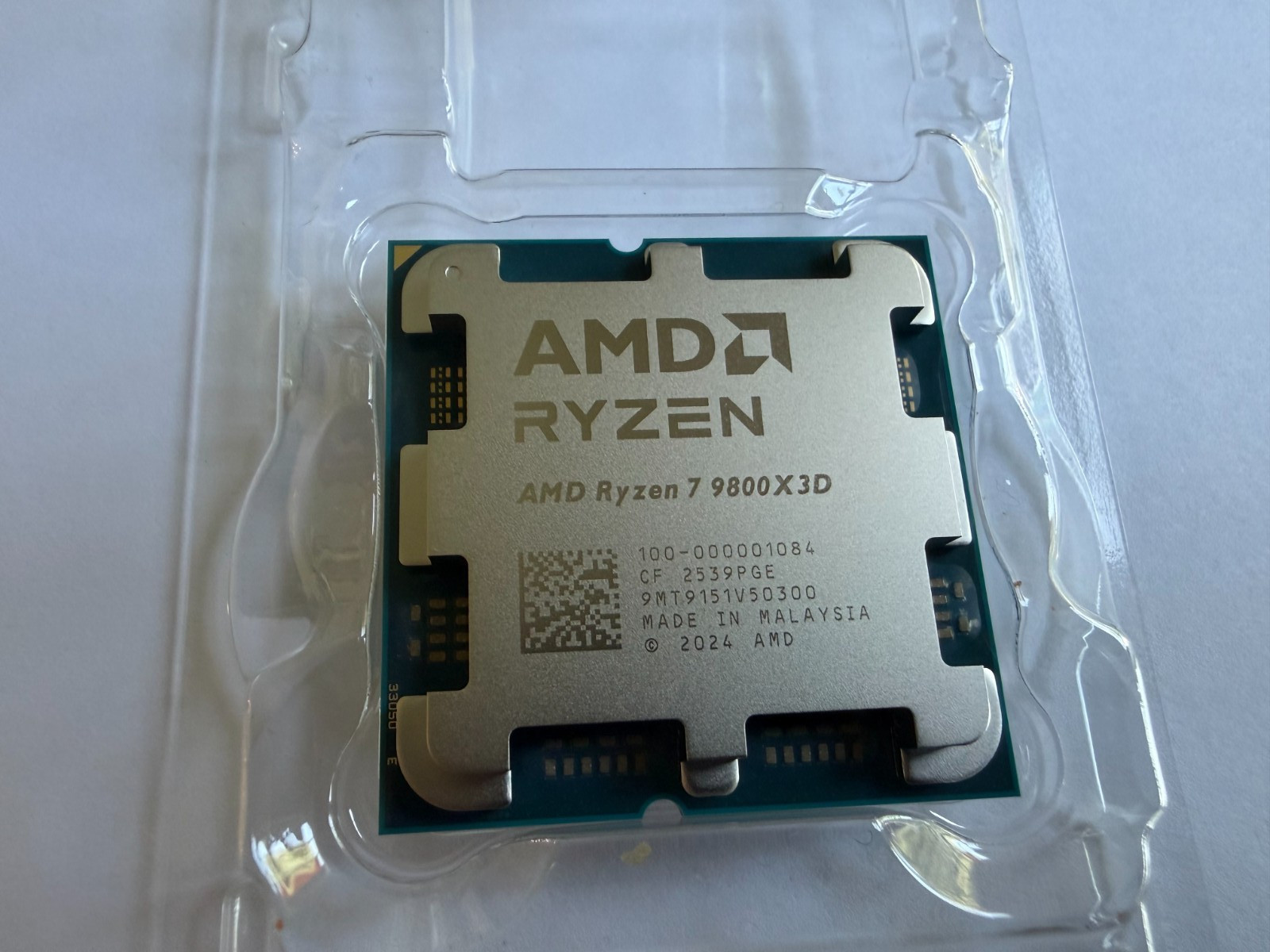 AMD – Ryzen 7 9800X3D 8-Core – 16-Thread 4.7 GHz (5.2 GHz Max Boost) Socket AM5