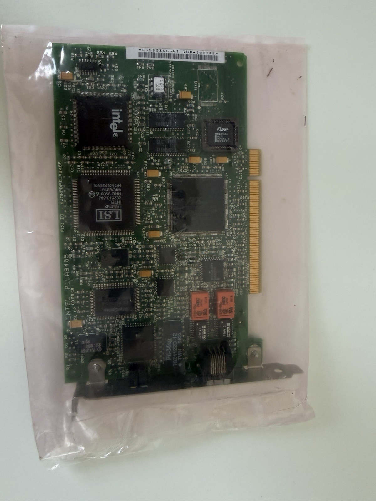 Intel PILA8465 PRO/100 S PCI Ethernet LAN Card 351361-001 10/100 Network Card