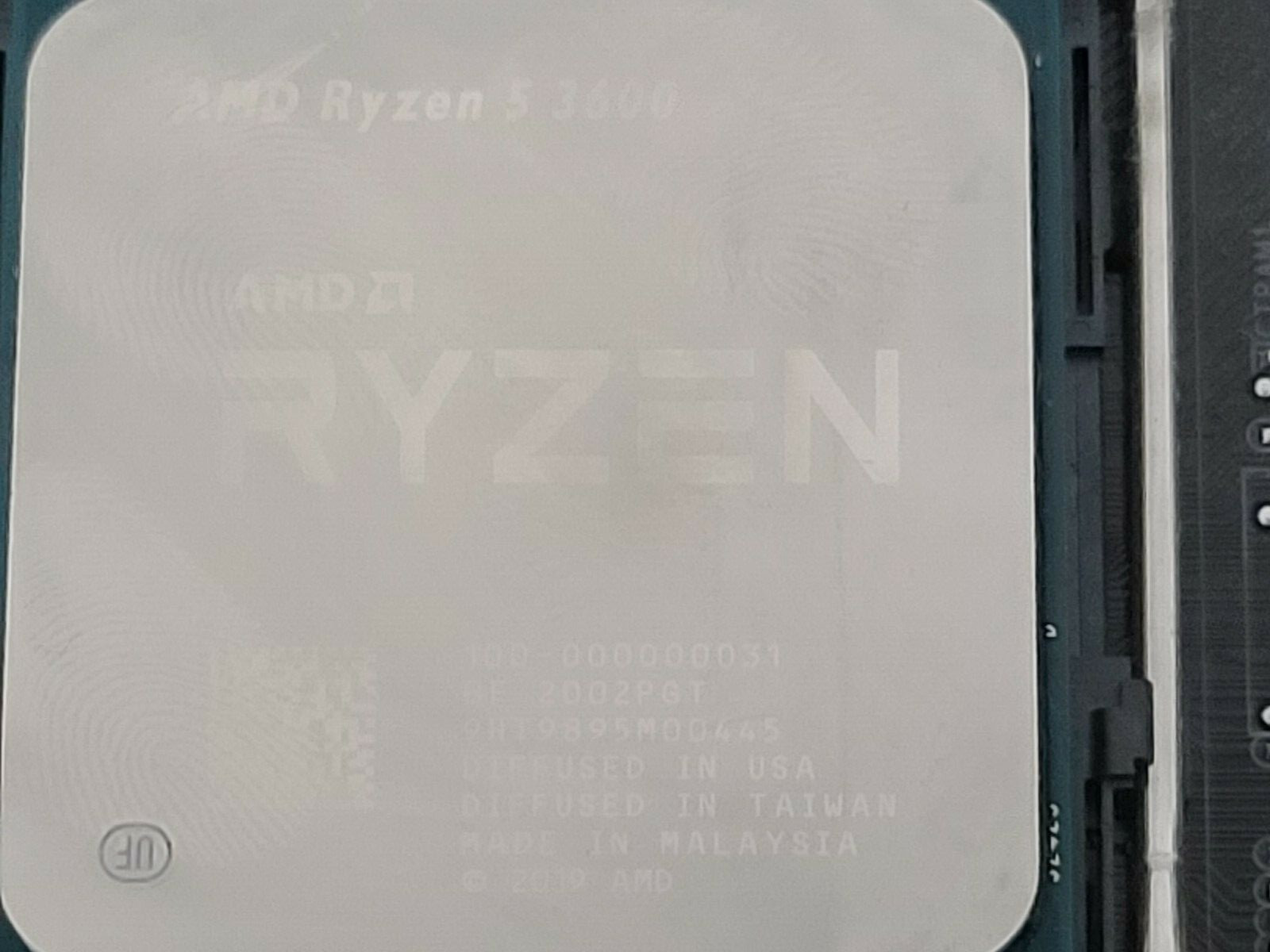 AMD Ryzen 5 3600 Six-Core 3.6 GHz Desktop Processor