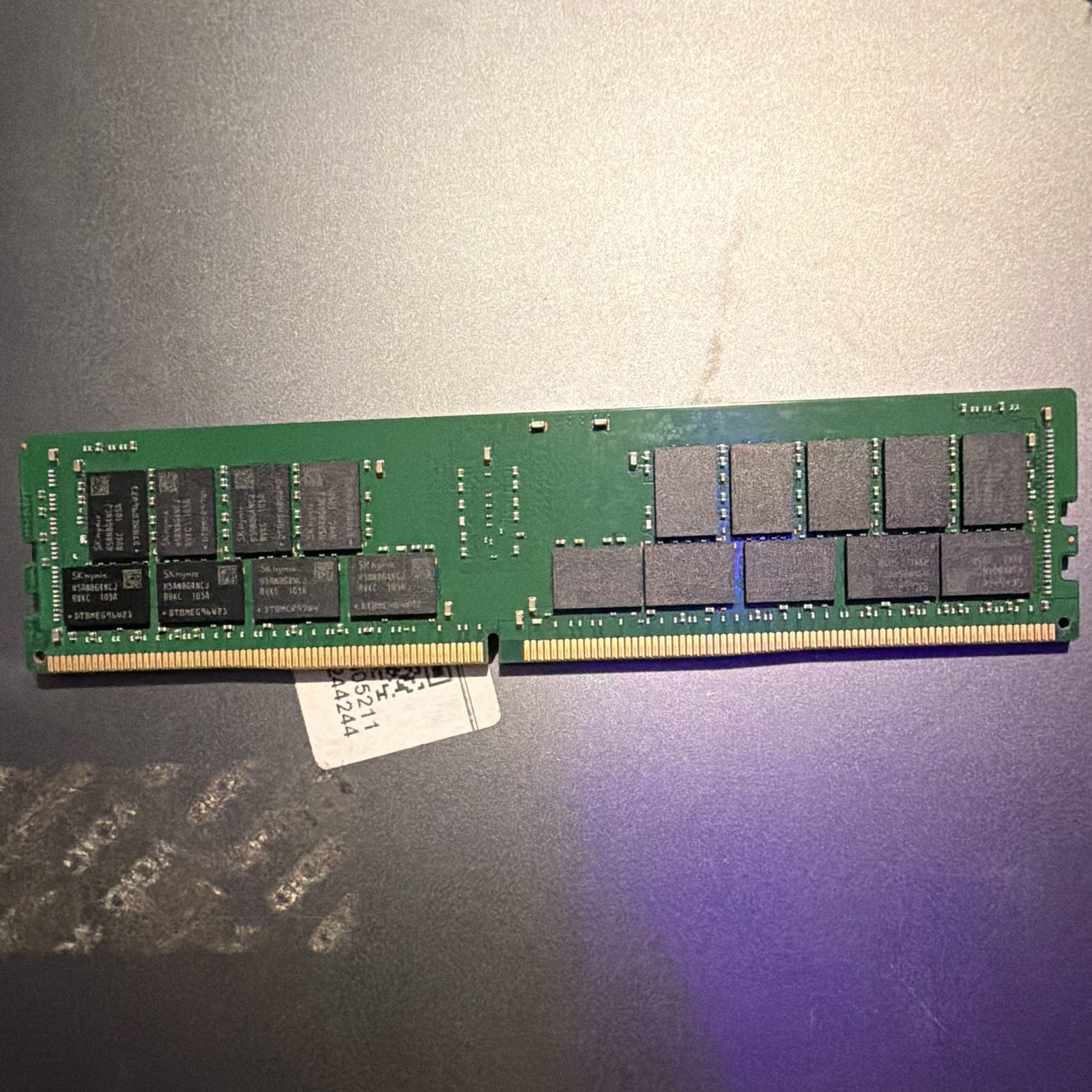 Lot of 4 SK hynix 32GB DDR4-2666V ECC Registered RDIMM 288-Pin HMA84GR7CJR4N-VK