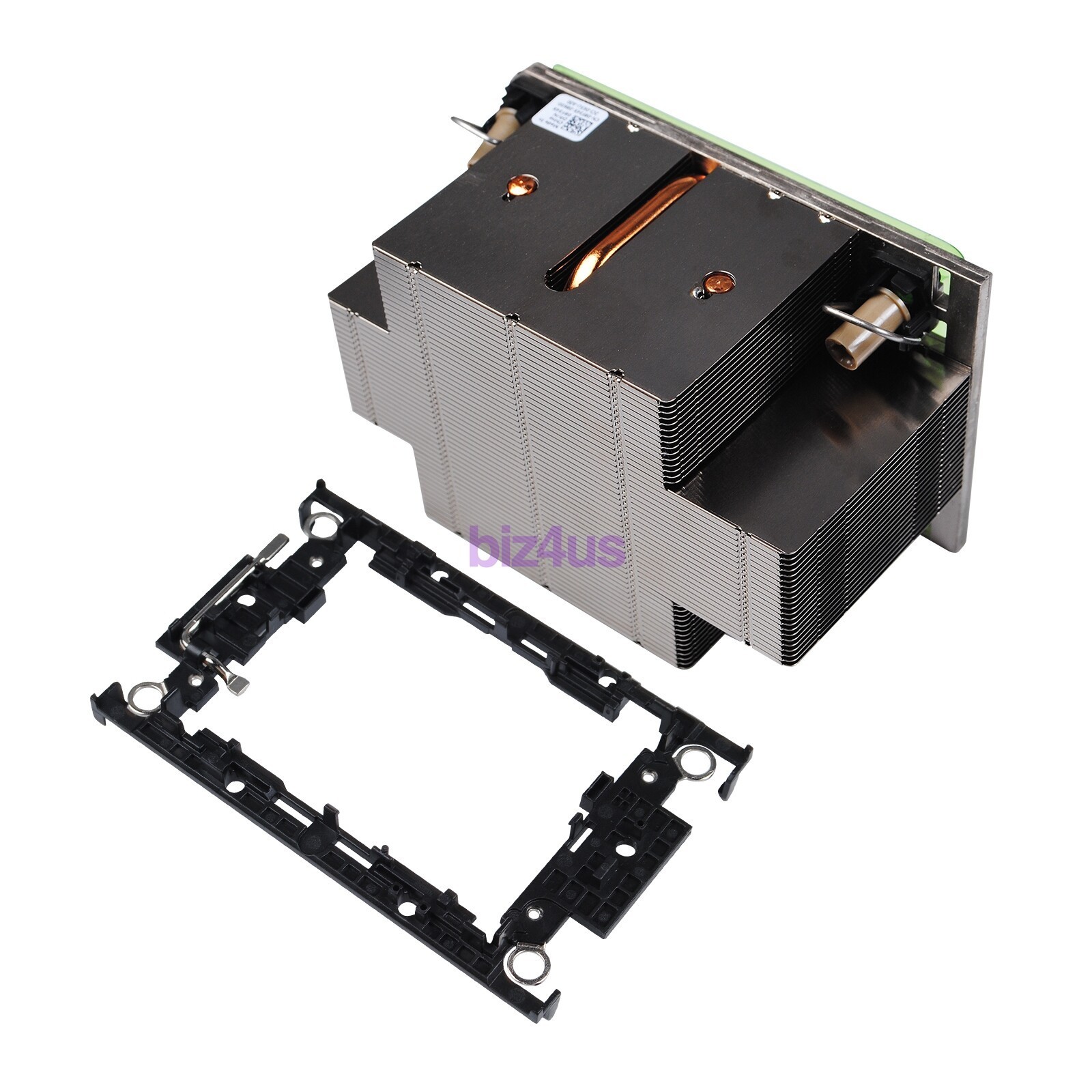 New For Dell R750 R750XS 2U Heatsink 08F34X 8F34X w/ Cage CPU Holder US Ship