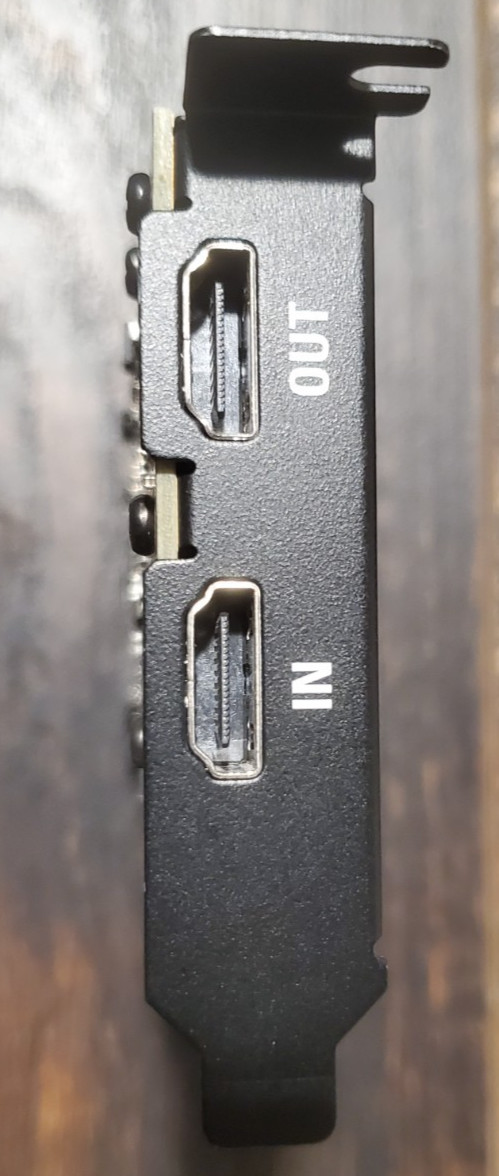 Elgato 4K60 PRO Mk 2 PCIe Video Capture Card HDMI In/Out Digital Format