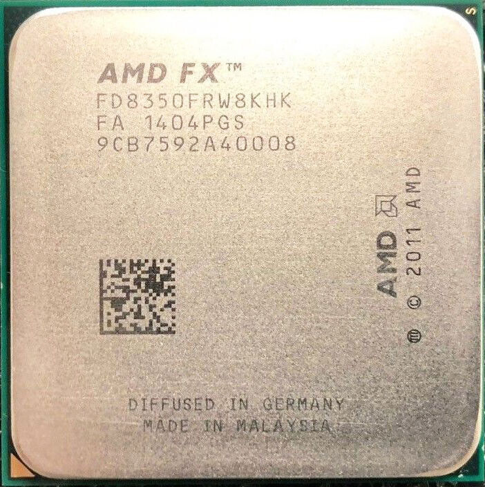 AMD FX-8350 4.0GHz (4.2 GHz Turbo) 8-Core 16M Socket AM3+ 125W CPU Processor