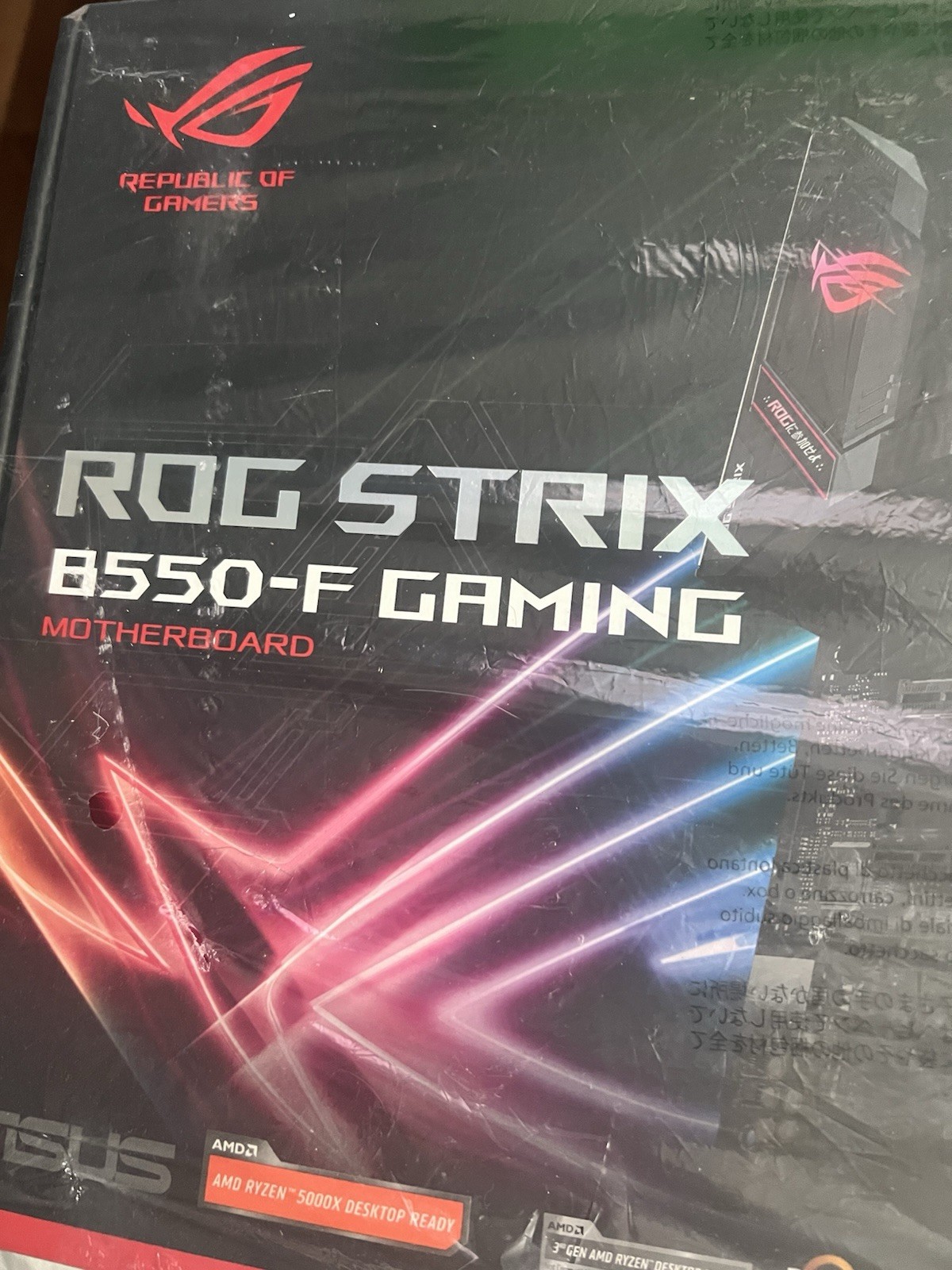 ASUS ROG Strix B550-F Gaming ATX AM4 DDR4 USB Multi-GPU Motherboard
