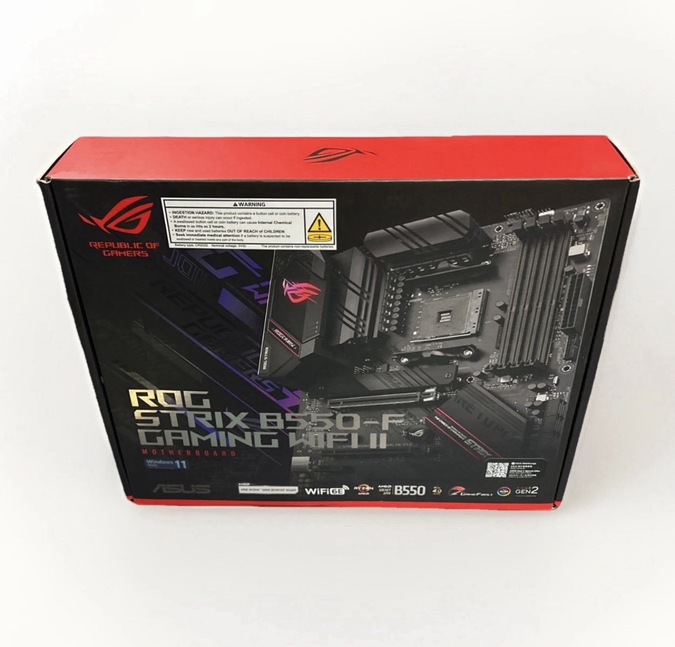 ASUS ROG STRIX B550-F GAMING WIFI II – Motherboard – ATX – Socket AM4 – AMD B550