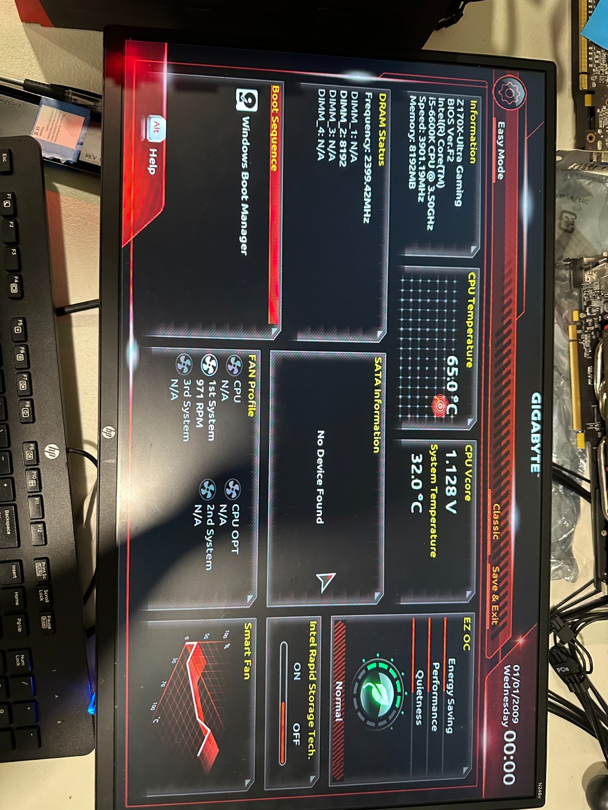 GIGABYTE GA-Z170X-Ultra Gaming Motherboard – Tested/Working