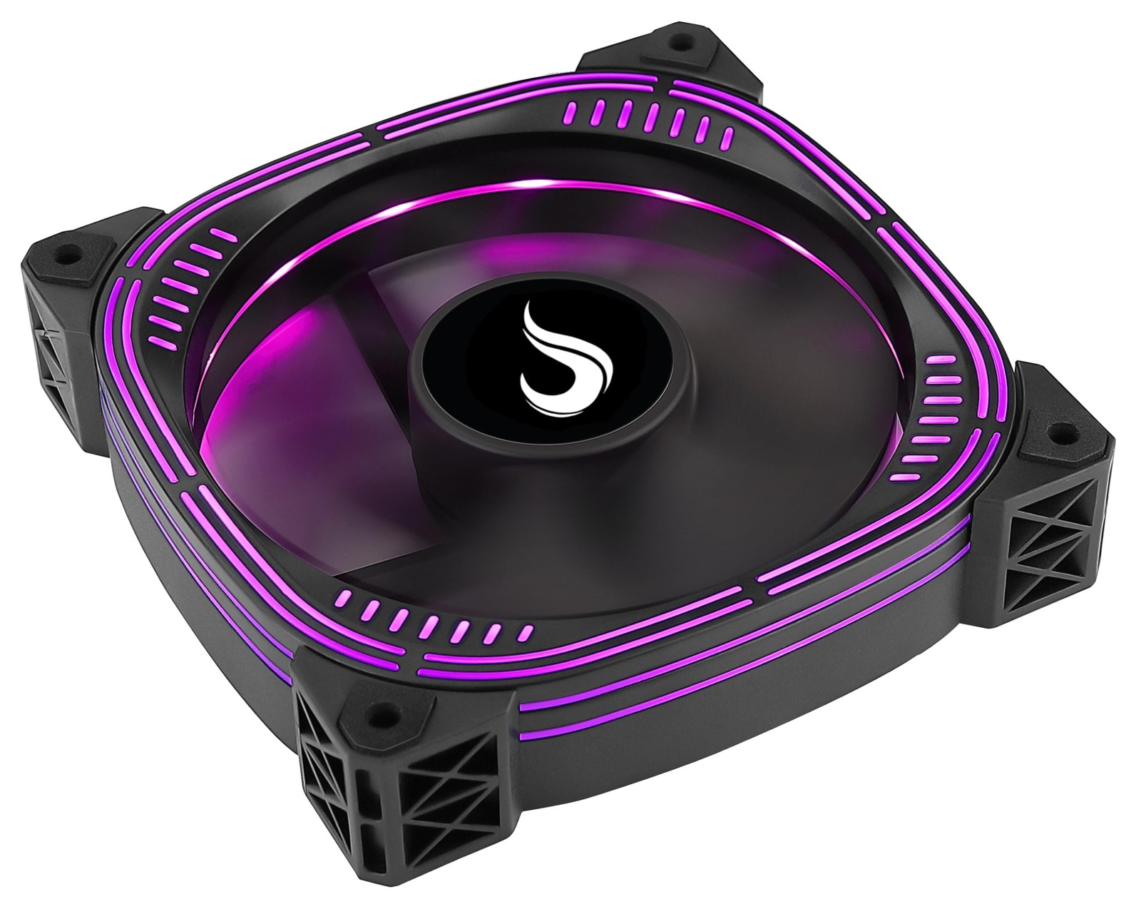 Vibe 120mm RGB Black PC Fan – Motherboard Sync Cooling for Gaming PCs USA