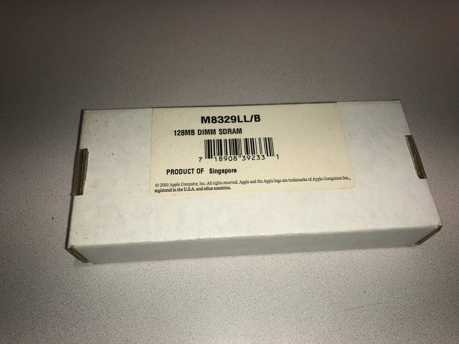 RARE Apple Memory Module M8329LL/B 128MB DIMM PC133U New