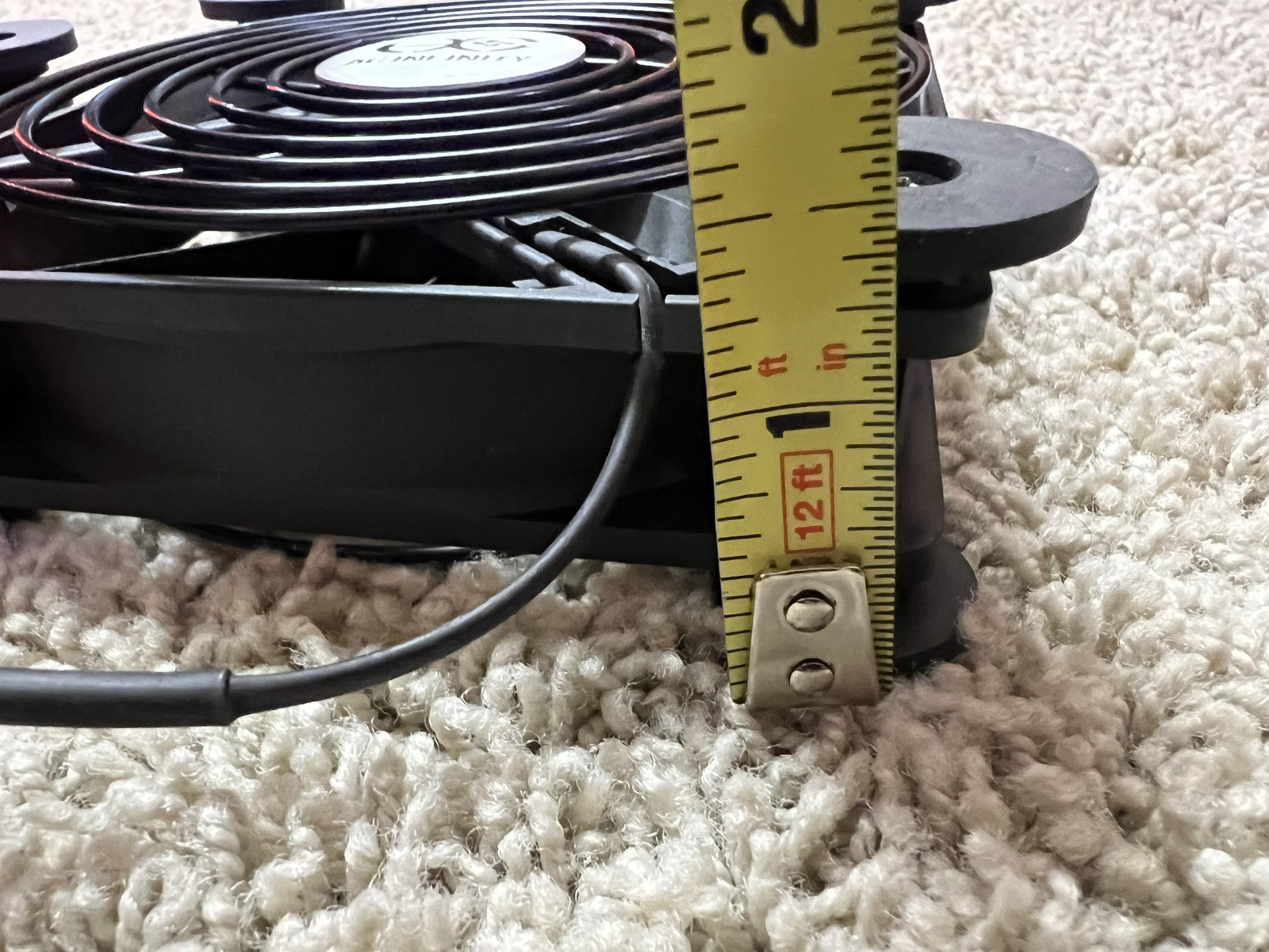 AC Infinity AI-MPF120A2 120 mm Cooling Fans, Pack Of 3 – Black