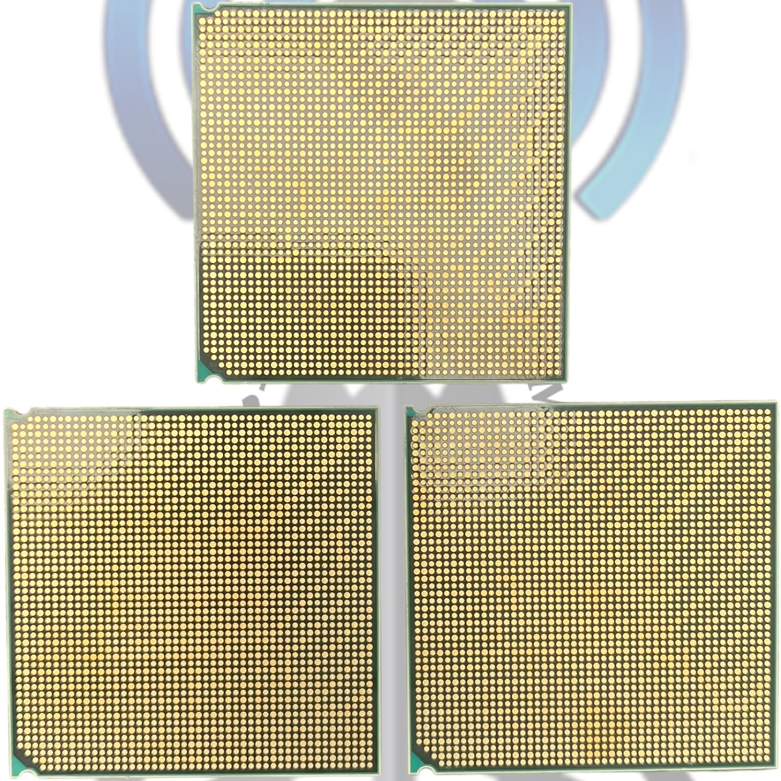 Lot of 3, IBM, Power7 3.0GHz 8-Core 4MB L3 CPU 52Y6715 9316 CA PQ, *AF61223*