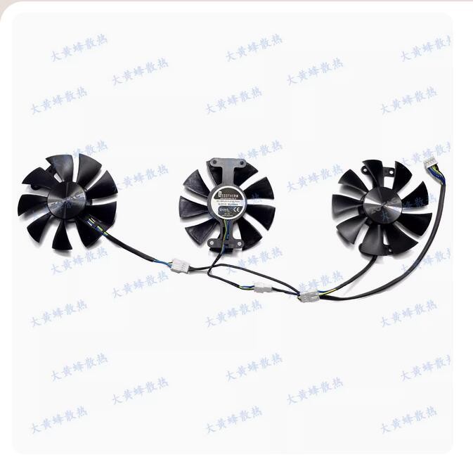 For ZOTAC GTX970 980ti AMP Edition Graphics Card Cooling Fan GA91S2U Parts