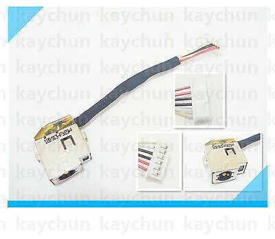Origina DC power jack in cable harness for HP PAVILION DM3-1128TX DM3-1131NR