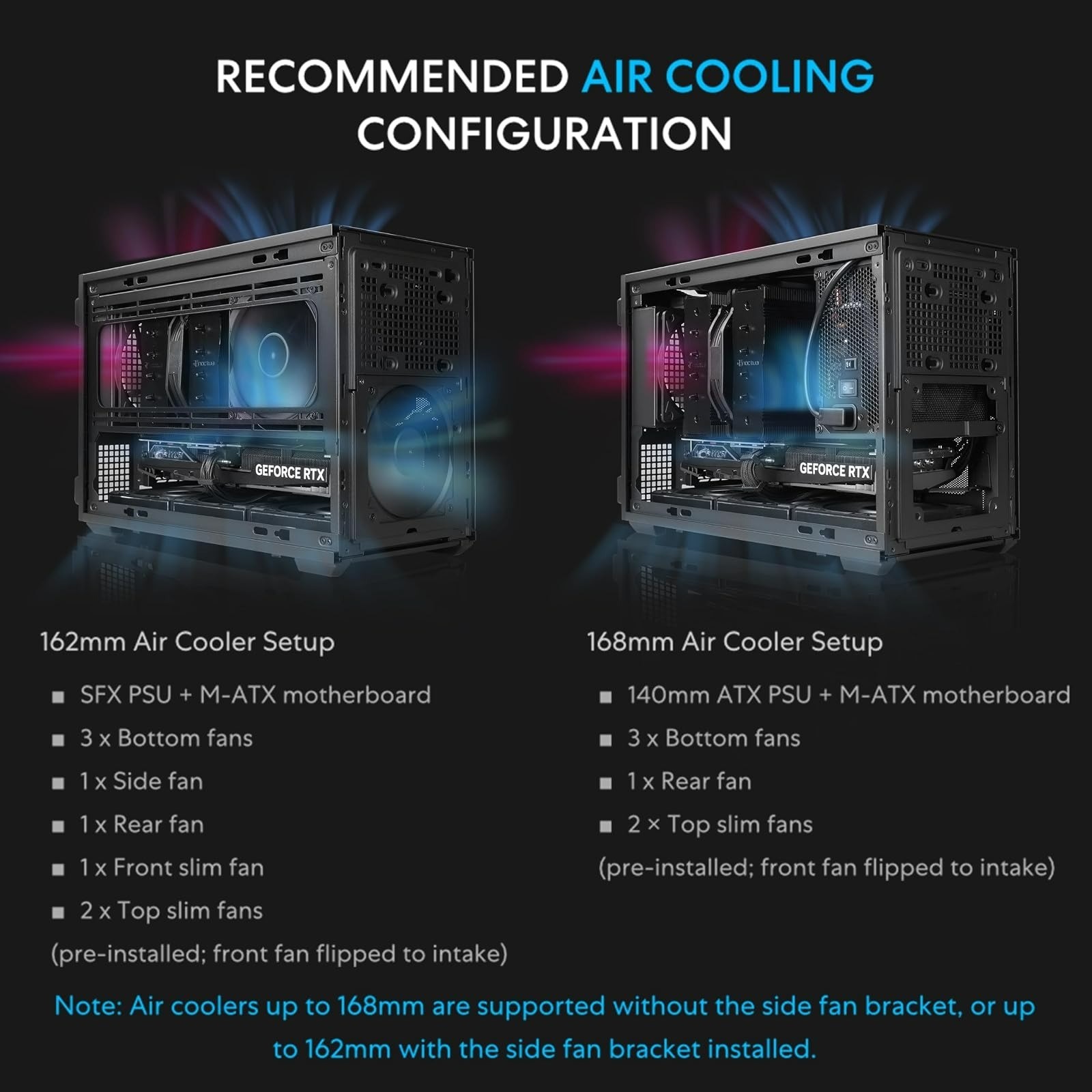 LIAN LI B4-mATX PC Case – 360mm AIO Support, Black Wood Finish