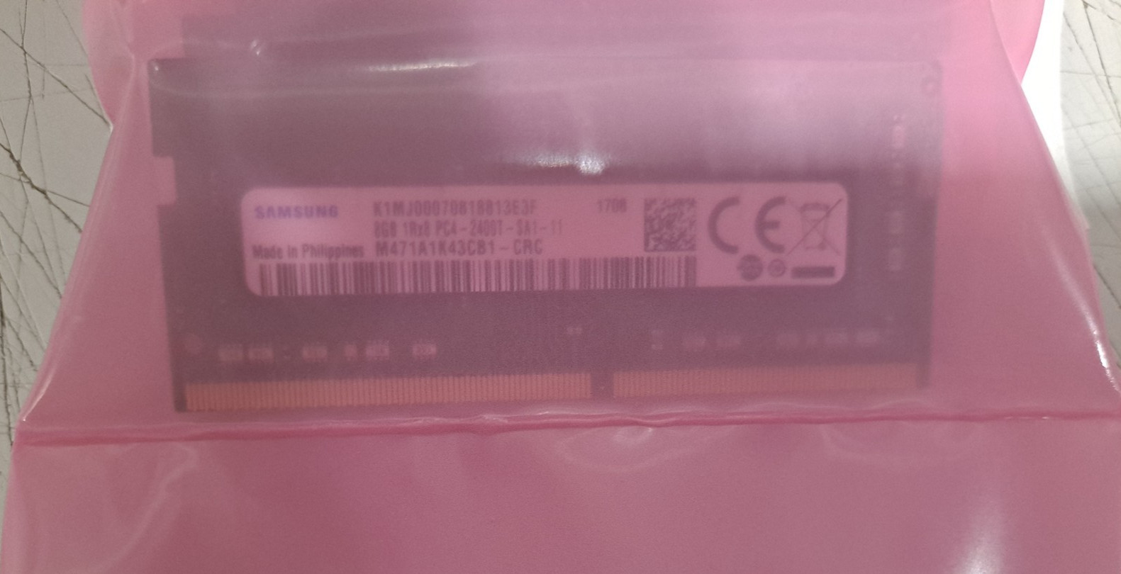 Lot of 4 SAMSUNG 8GB 1Rx8 PC4-21300T SO-DIMM RAM Memory M471A1K43CB1-CTD