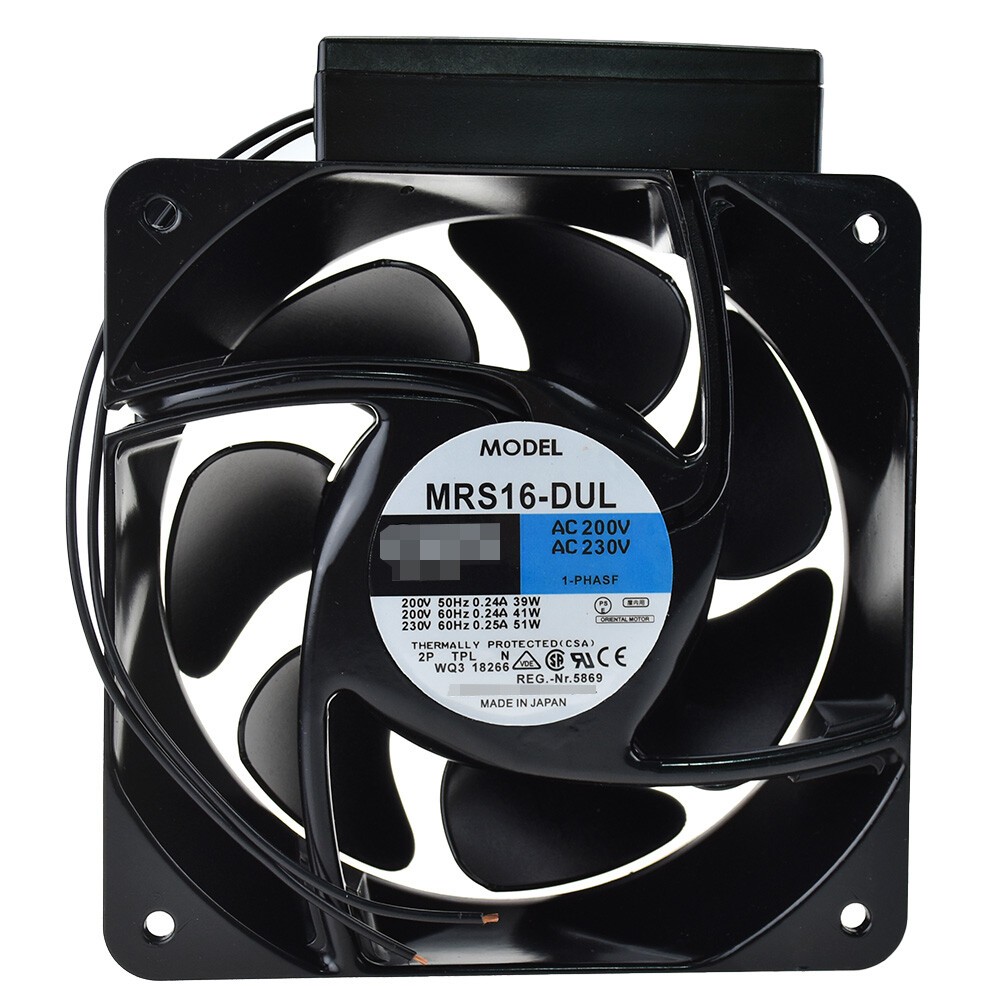 MRS16-DUL Axial Cooling Fan 200V/230V 160x160x62mm for ORIX Replacement