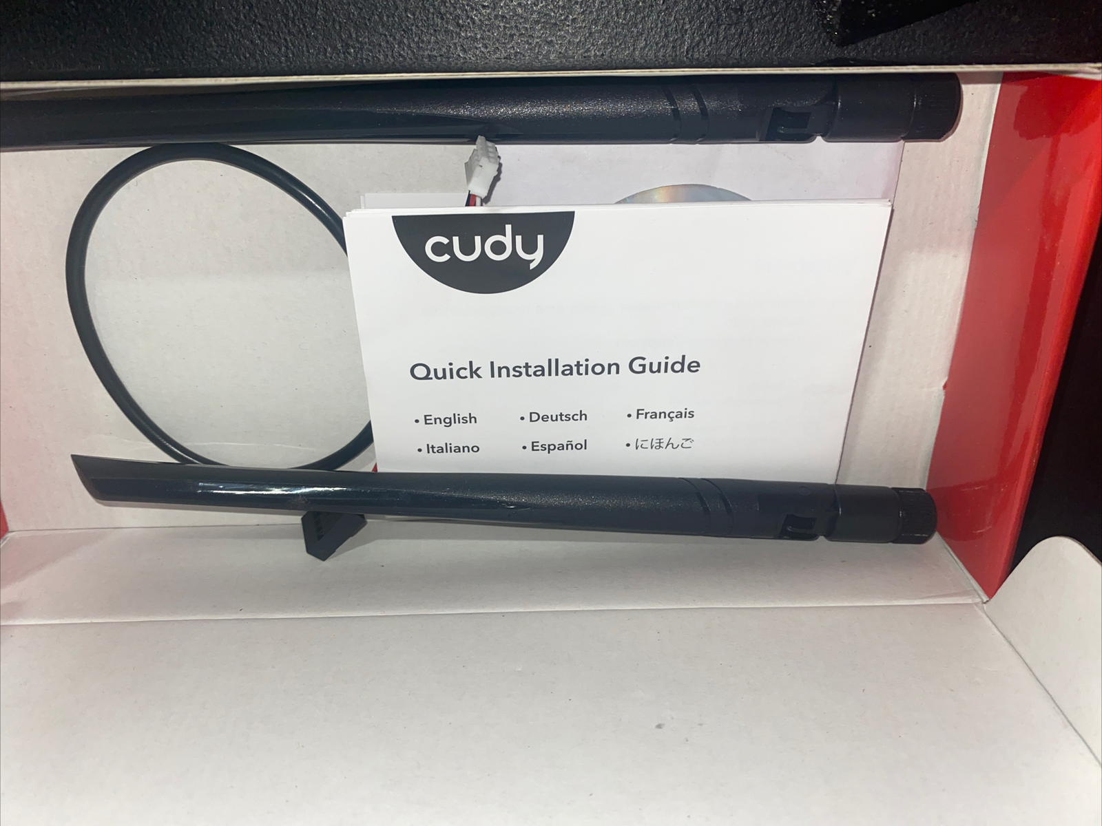 Cudy AX3000 Wireless WiFi 6 PCIe Card for PC, Bluetooth 5.0, 2402Mbps+574Mbps,