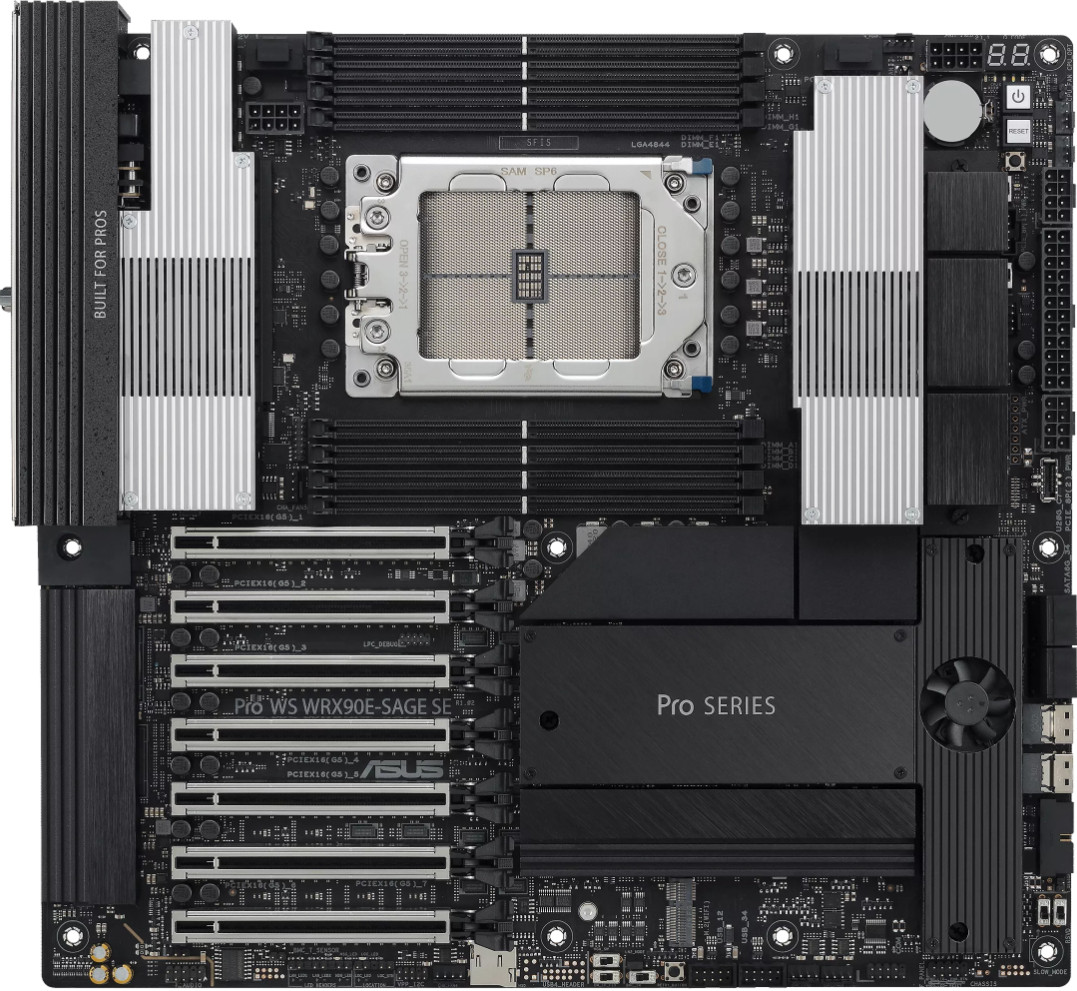 AMD TR PRO 7955WX 16C 32T + ASUS Pro WS WRX90E-SAGE SE WRX90 Combo