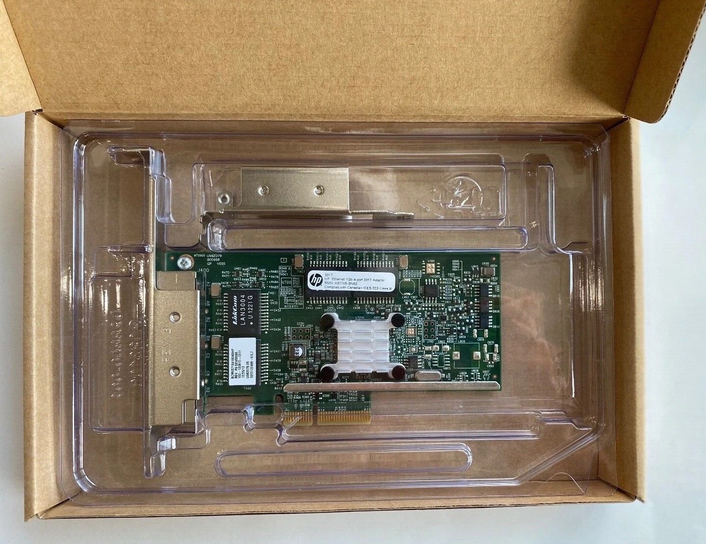 HP ETHERNET 1GB 4-Port 331T ADAPTER NETWORK CARD 649871-001