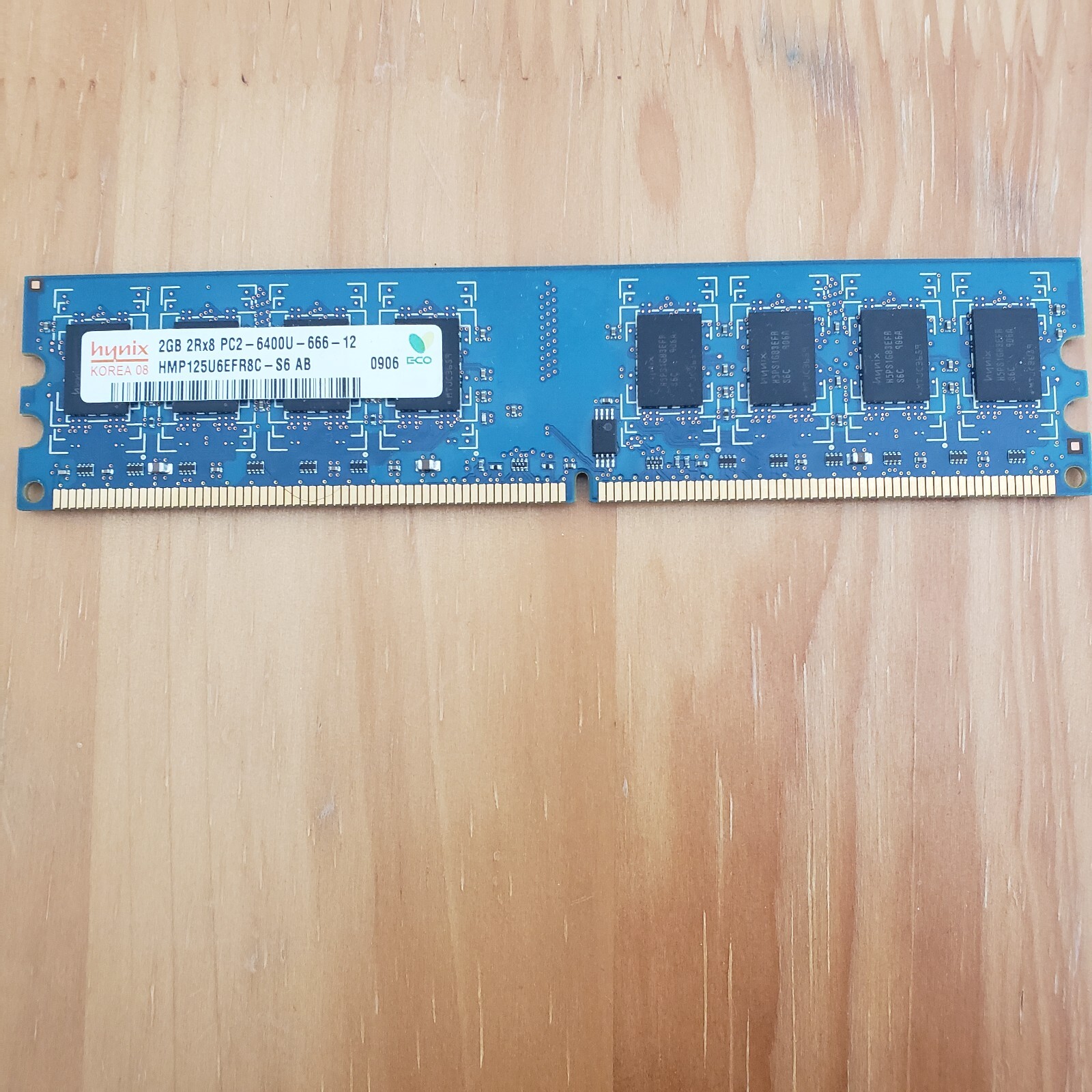 Hynix 800MHz PC2-6400U 2Rx8 CL6 PC DIMM RAM