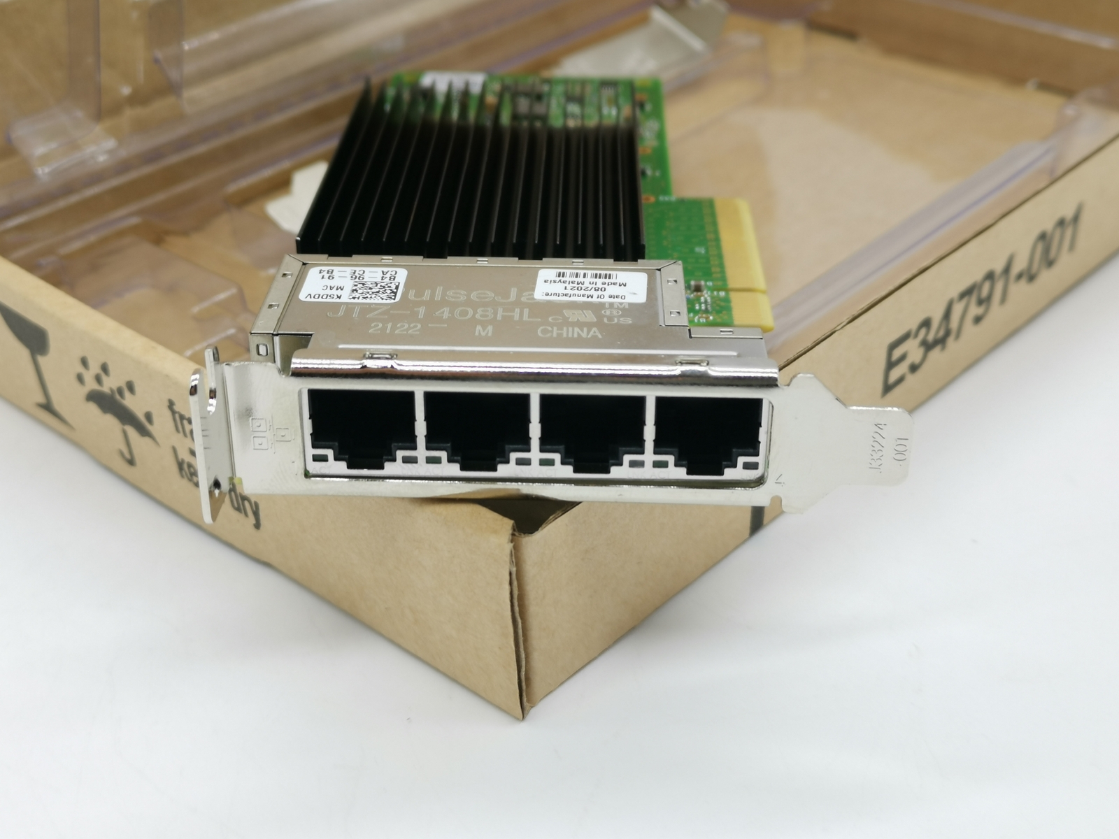 *NEW*DELL X710-T4 X710-T4L Intel Ethernet Network Adapter Quad-port K5DDV 0K5DDV