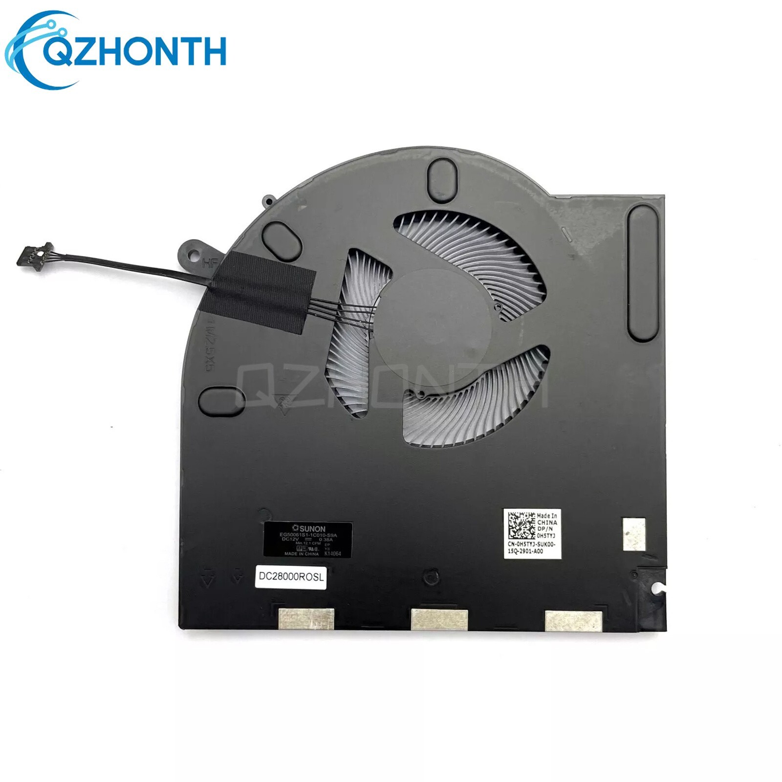 New For Dell Alienware M17 R3 M17 R4 P45E CPU+GPU Cooling Fan 0CNV63 0H5TYJ 12V