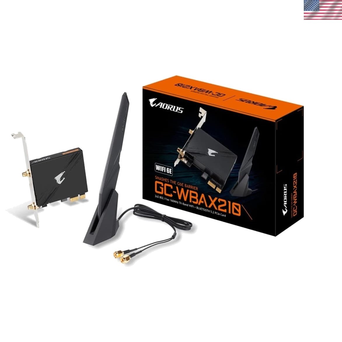 High-Performance WiFi 6E PCIe Expansion Card with Bluetooth 5.2 – 2400 Mbps