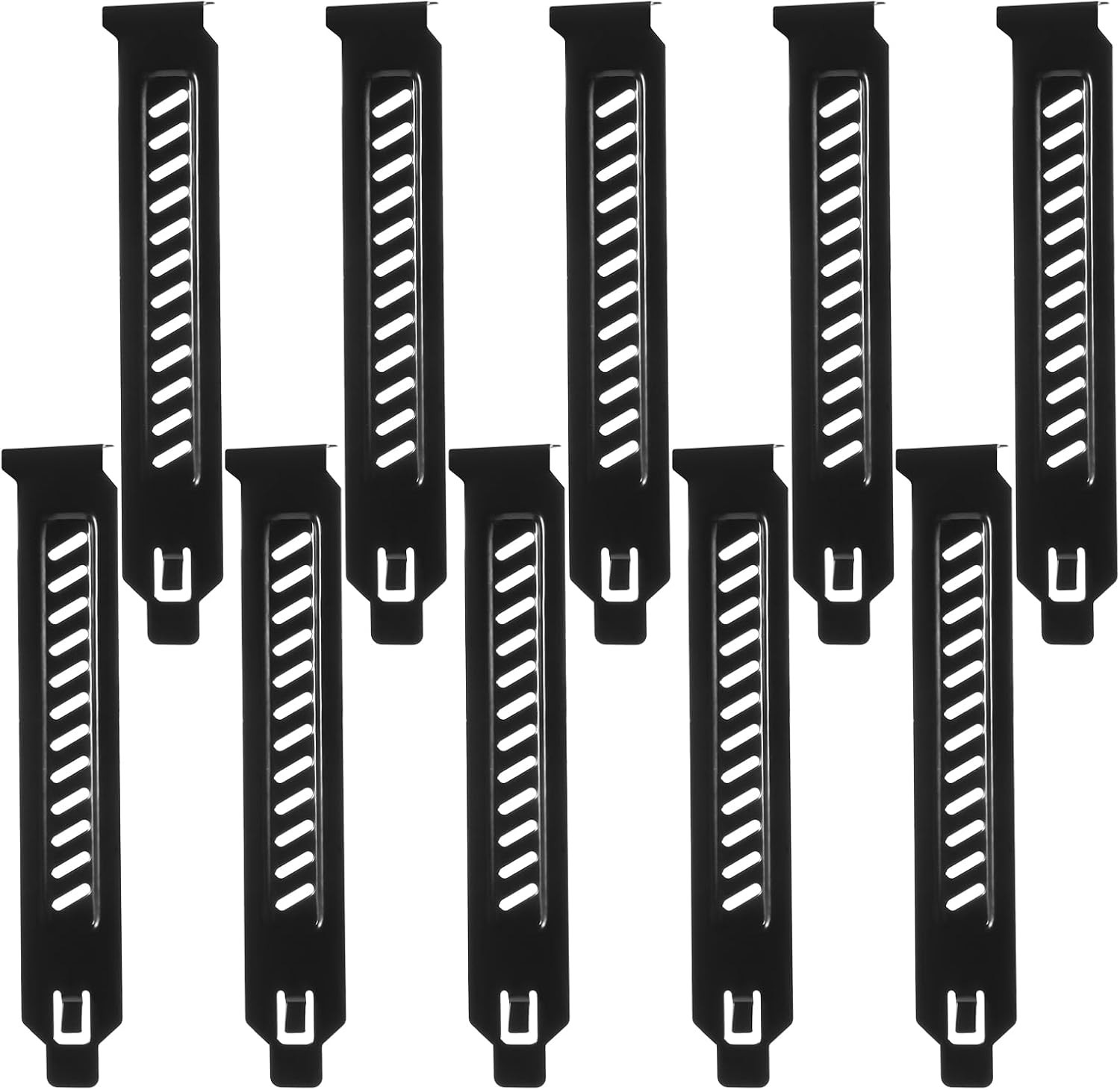 PCI Slot Covers Vented Dust Filter Bracket Expansion Blanking Plates for Compute