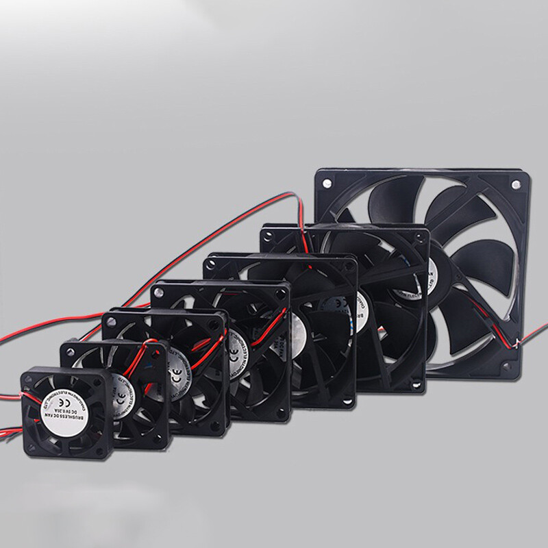 DC Fans 5V 12V 24V PC Computer Cooling Fan Brushless 40 50 60 70 80mm 90mm 120mm