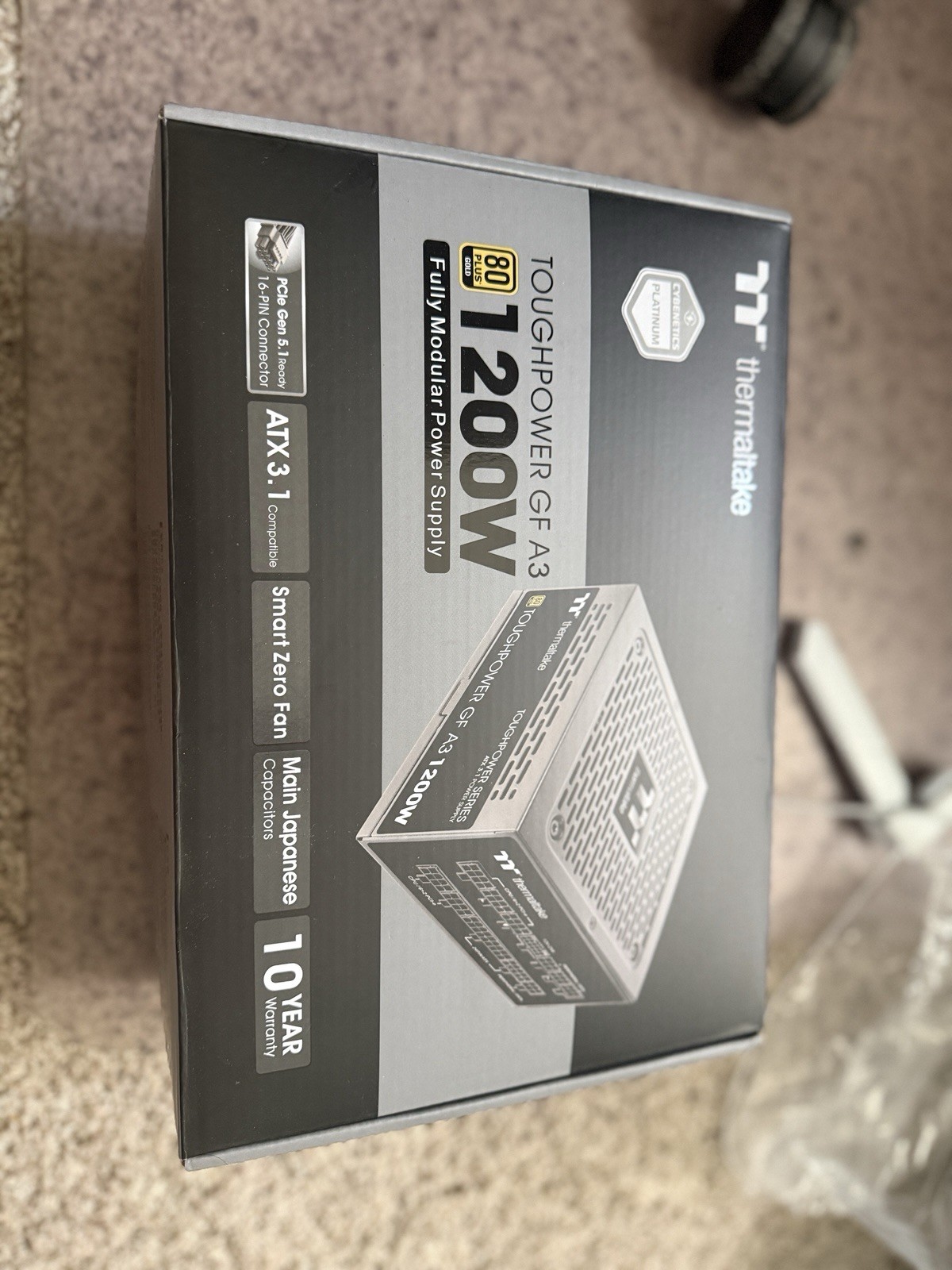 Thermaltake Toughpower GF A3 1200W Power Supply SLIGHTLY USED-READ DESCRIPTION