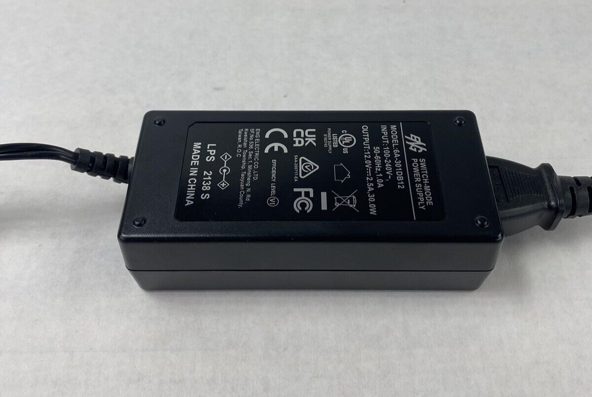 Lot of 3 ENG 6A-301DB12 12V 2.5A 30W Switch-Mode Power Supply
