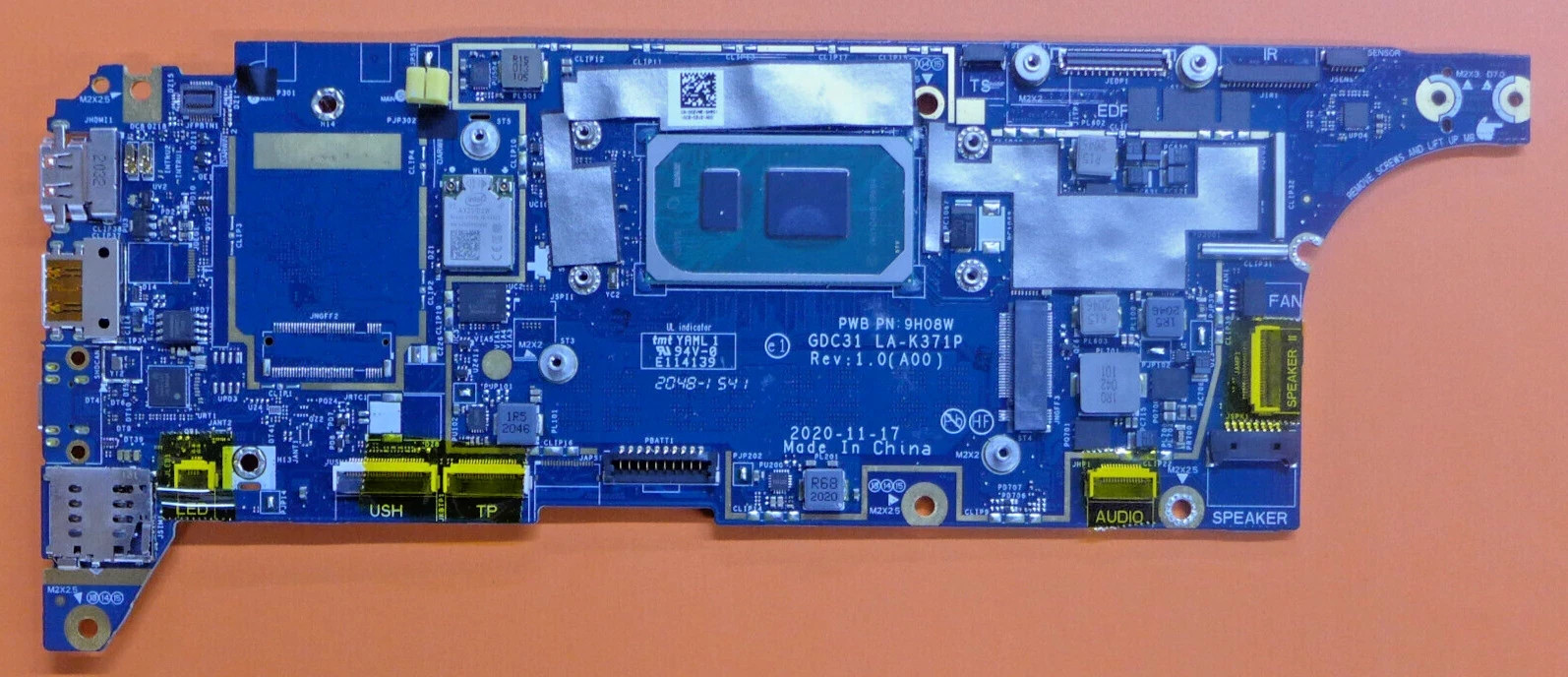 NEW Dell Latitude 7320 7420 7520 2-In-1 Motherboard i5-1135G7 8GB – H17YH