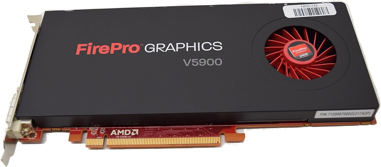 AMD FirePro V5900 2GB GDDR5 SDRAM PCI Express x16 Graphics adapter – Brand New