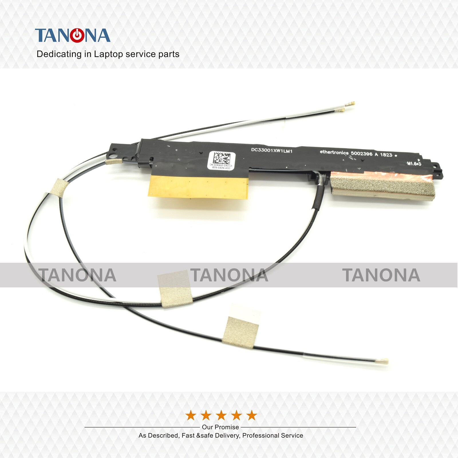 New 00R90F 0R90F For Dell Latitude 5285 E5285 WIFI Antenna Cable Connector Line