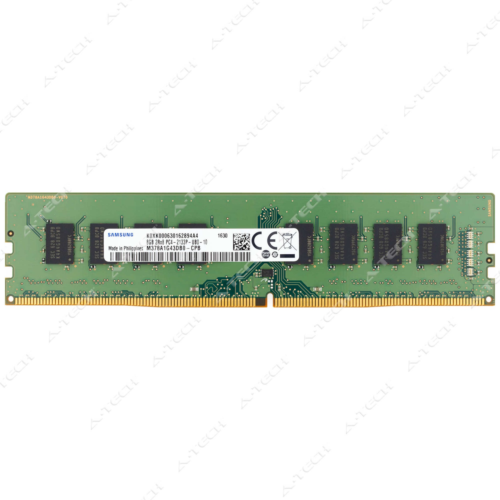Samsung 8GB DDR4 2133MHz PC4-17000 2Rx8 DIMM Desktop Memory RAM M378A1G43DB0-CPB