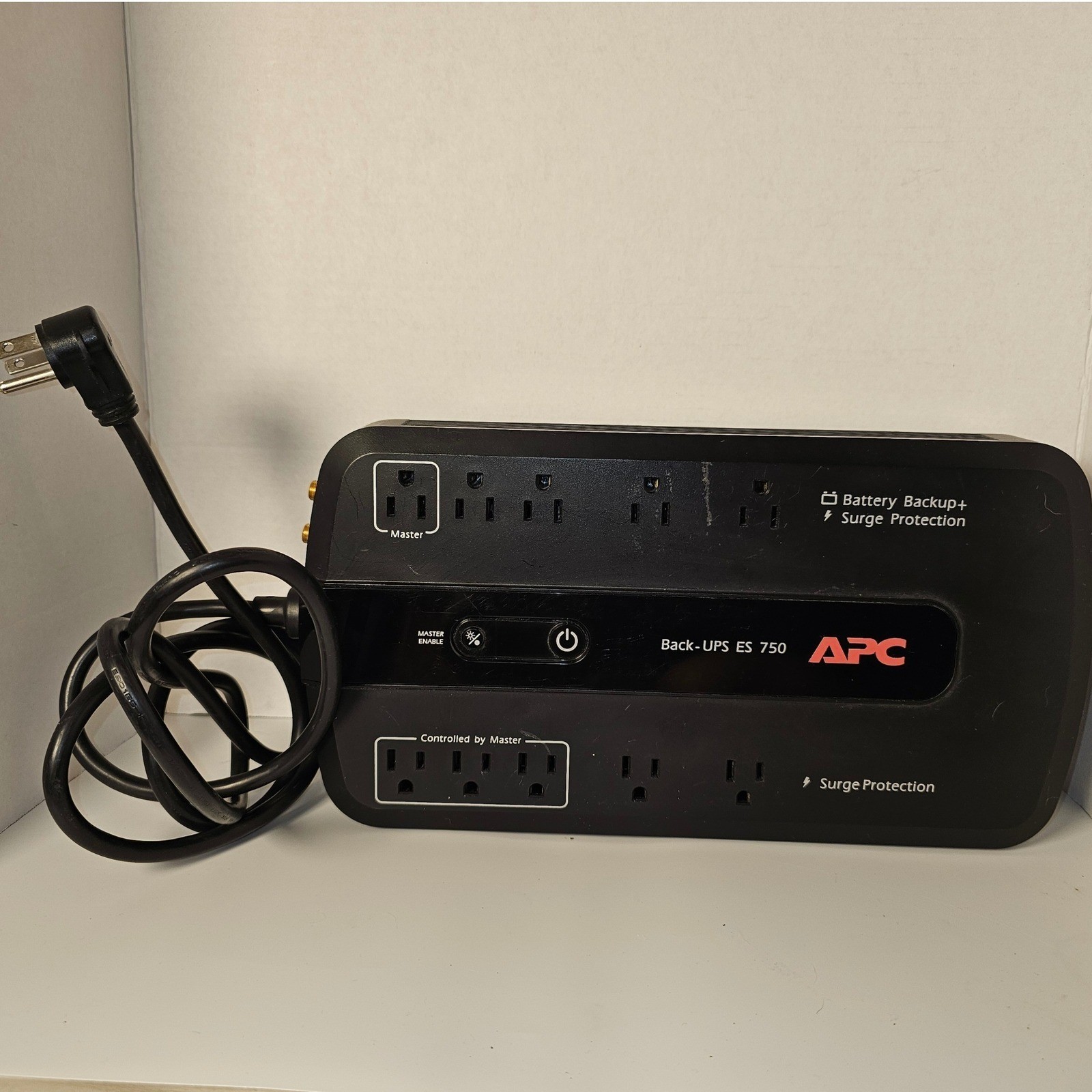 APC Back-UPS ES 750 BE750G 10-Outlet 750VA 450W Battery Backup Surge Protector
