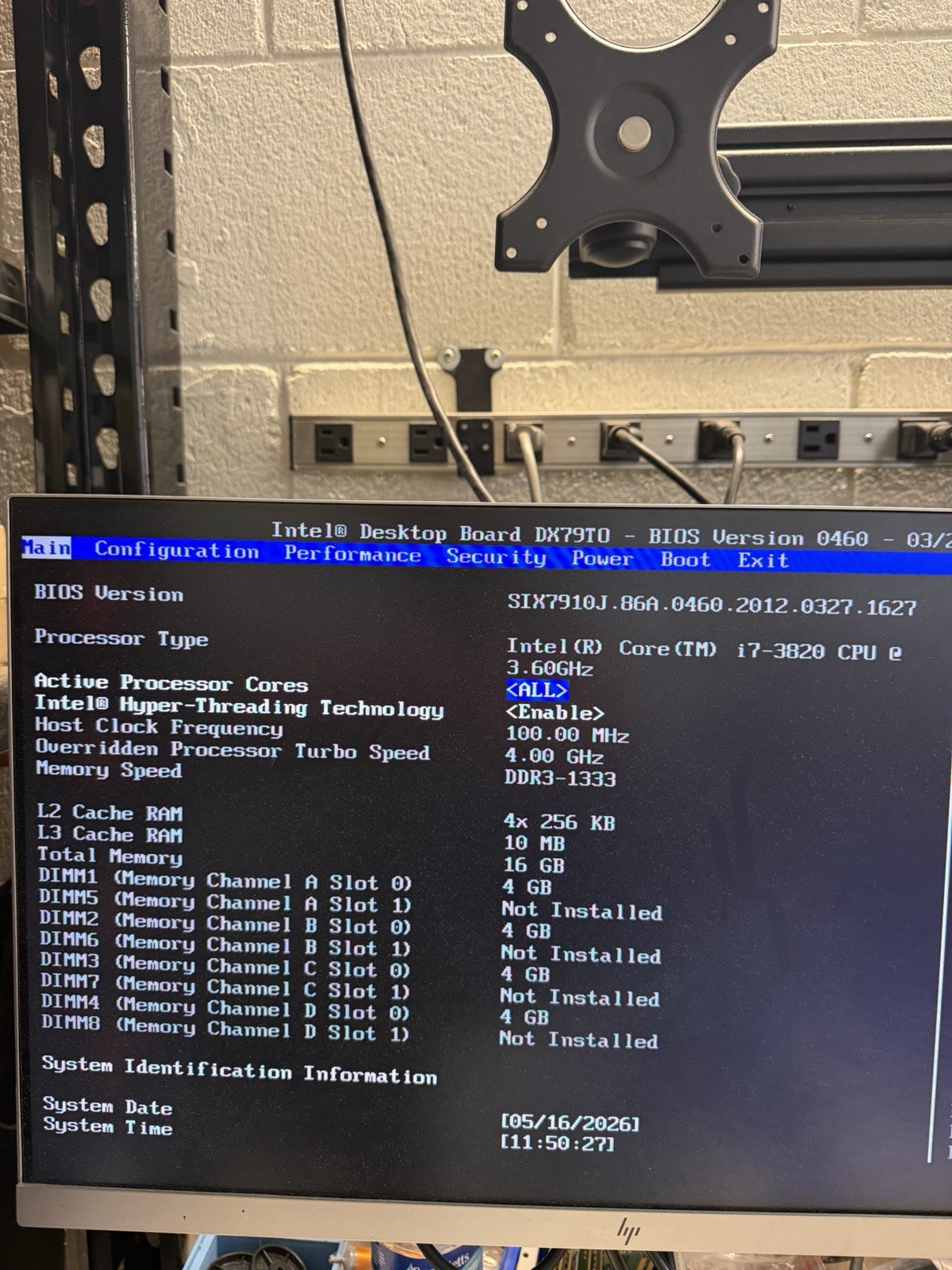 Intel DX79TO LGA2011 ATX Motherboard w/ CPU i7-3820